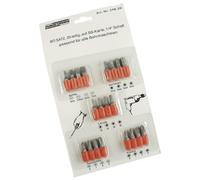 Brueder Mannesmann Tools M 298 20 Bit Set, 20-Piece
