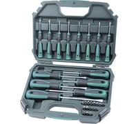 Brüder Mannesmann Tools M11820 Screw and Bit Set 30 Pieces