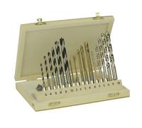 Brüder Mannesmann Tools M54317 Drill Bit Set 17-Piece