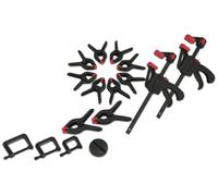 Brüder Mannesmann Tools M90317 Clamp Set 16 Pieces