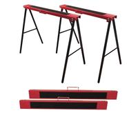 Brüder Mannesmann Tréteaux de scie 2 pces acier 70100