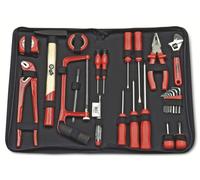 BRÜDER MANNESMANN Trousse à outils universelle style collège, 26 pièces