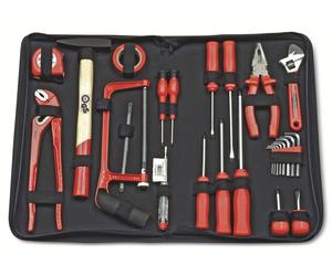BRÜDER MANNESMANN Trousse à outils universelle style collège, 26 pièces