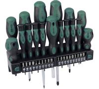 Mannesmann Kit tournevis 37 pièces – 6 tournevis, 2 mini-tournevis, 8 de précision et embouts