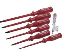 BRÜDER MANNESMANN Kit de tournevis VDE, 7 pièces