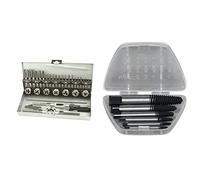 Brüder Mannesmann Werkzeuge M53250-B Set de Tarauds et Filières 32 Pièces, Import Allemagne & KS Tools 150.1330 Jeu d'extracteurs de goujons pour goujons de M3-M18 6 pièces