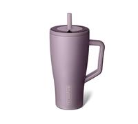 BrüMate Era 30 oz Gobelet avec poignée et paille | Bouteille isotherme 100% étanche avec couvercle et paille souple SoftSip | Fabriquée en acier inoxydable | Compatible avec porte-gobelet | 887 ml