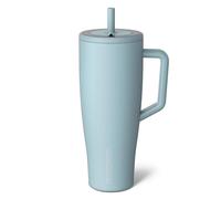 BrüMate Era - Gobelet de 1200 ml avec poignée et paille - Bouteille d'eau isotherme 100 % étanche avec couvercle et paille souple SoftSip - En acier inoxydable - Compatible avec les porte-gobelets