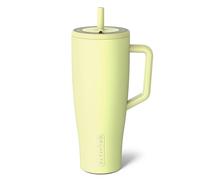 BrüMate Era Gobelet isotherme de 1,2 L avec poignée et paille | Bouteille isotherme à eau 100% étanche avec couvercle et paille souple SoftSip | Fabriquée en acier inoxydable | Compatible avec