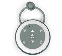Ingenuity veilleuse portable Serenity Glow - machine à sons bébé nomade avec anneau lumineux changeant de couleur, sons nature et bien-être, rechargeable (USB-C)