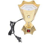 Brûle-encens électrique - Encensoir métallique - Support électrique pour Bakhoor - pour Maison, Bureau, Chambre et Salon - Aromathérapie et décoration
