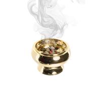 Brûle encens en Laiton avec Une Grille - Encens Religieux - Culte Chrétien en Laiton