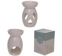 Brûle Parfum céramique Larme blanc Blanc G