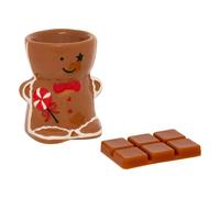 Créateur d'intérieur - Brûle Parfum de Noël "Pain d'Epice" 9cm Marron