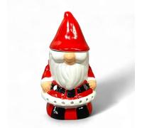 Brûle-Parfum Père Noël en Céramique - Diffuseur Huiles Essentielles, Cires & Parfums - 16 cm - Déco Noël Artisanale - Ambiance Festive et Cocooning