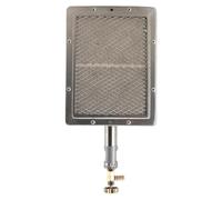 Brûleur à gaz infrarouge en céramique - Tête de brûleur 22 x 17 cm - Pièce de rechange pour barbecue - Chauffage à monter soi-même - Flamme infrarouge - Pour plaque de cuisson de barbecue d'extérieur