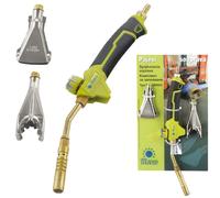 Brûleur à gaz pour le brasage de tuyaux, GPL, SET de 3 buses, 2 kW