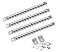 Brûleur à gaz universel réglable de 31 à 44 cm en acier inoxydable de rechange pour Campingaz, Charbroil, Napoléon, FirePlus, Fire Mountain, CosmoGrill