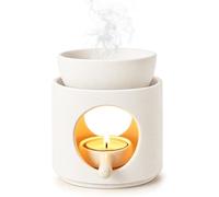 Brûleur à huile en céramique, diffuseur de parfum avec contrôle de température scientifique