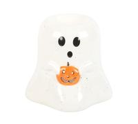 Brûleur à huile fantôme effrayant : décoration d'Halloween fantaisie, expérience aromatique, artisanat - Idéal pour la maison, le bureau et les cadeaux