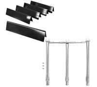 Brûleur de barbecue de rechange et barres aromatisantes pour Weber pour Spirit 300 Series ES310 SP330 - Kit de grilles de cuisson résistantes aux hautes températures (B)