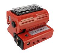 Brûleur de Chauffage au Gaz Portable 2 en 1, Chauffage au Gaz liquéfié au Butane, pour le Camping, Chauffage D'urgence, Cuisinière D'extérieur