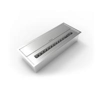Brûleur de Cheminée - Inox - 3 5 L - 45 7x18 7xH9 5 cm - Bio Éthanol - Écologique