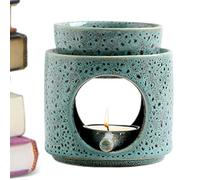 Brûleur de cire en céramique, diffuseur d'huile en céramique, support d'aromathérapie, diffuseur de parfum, bougie d'aromathérapie pour salon, chambre à coucher