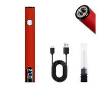 Brûleur de fil rechargeable, 3 niveaux de tension, 510 embouts, USB-C, pour travaux manuels, bleu