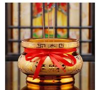 Brûleur d'encens bouddhiste, fourniture de bouddha d'intérieur domestique en céramique, ustensiles, bol 1pcs-7 inches