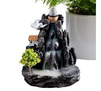 Brûleur d'encens Cascade,brûleur d'encens Cascade Brûleur à Reflux en Forme | Fontaine d'encens pour le bureau à domicile, la chambre à coucher, le yoga, le