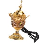Brûleur D'encens Électrique Brûleur D'encens en Métal Moyen-Orient Porte-Brûleur Brûleur D'aromathérapie Encensoir