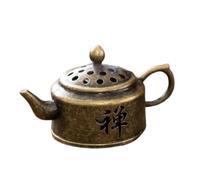 Brûleur D'encens en Métal Petit Support - Support D'encens De Forme De Thé | Fournitures Décoratives Intérieures Pour Les Salles De Méditation, Les Cha Ornements De Table Artistique