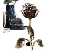 Brûleur d'encens en métal, récupérateur de cendres en alliage d'aluminium, support pour encens, pour salon, yoga, méditation, spa, bureau, chambre, appartement, hôtel