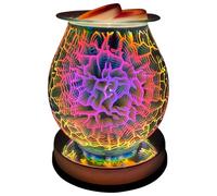 Brûleur électrique à cire 3D Touch - Diffuseur électrique, brûleur à cire et à huile. Cadeaux incroyables pour la maison, décoration intérieure, décoration de pièce, accessoires pour la chambre et