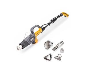Brûleur électrique pistolet désherbeur 2000W jusqu'à 650° + 5 embouts