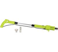 Brûleur électrique pour mauvaises herbes - Brûleur à air chaud - Élimination des mauvaises herbes - Deux niveaux de température - 98 cm - Vert