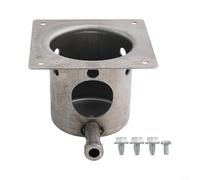 Brûleur en fer moulé amélioré pour grilles à granulés Traeger (A) | Convient pour les modèles Traeger, moulé pour le haut et le bas, installation facile, comprend des vis bonus