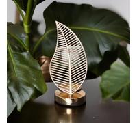 Brûleur en métal et verre palme