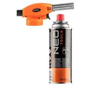 Brûleur gaz à visser + cartouche de gaz butane, 227g