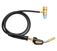 Brûleur MAP-Gaz pour soudage - Modèle GJ6000 - Tuyau de 1,5 m - Diamètre de soudure de 1,4 mm - Soudure - Brasage fort - Chauffage