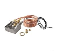 Brûleur pilote en acier inoxydable avec thermocouple, kit d'allumage au propane 900 mm pour cheminées à gaz, foyers, chauffages, connexion M8, flamme coupe-vent