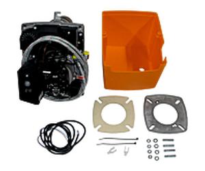 Brûleur soufflant fioul Wolf 17kW PremioPlus 8905092 RLU, pour chaudière en acier/CSK
