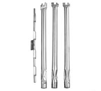Brûleur tube de barbecue en acier inoxydable droit avec 1 tuyau croisé pour Weber pour Spirit E310 et plus encore