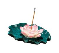 Brûleurs d ' encens de en céramique pour bâtons/bobines/cônes de Fleurs, Attrape-Cendres Amovible, décorations d ' intérieur, brûleurs d ' encens en céramique avec Supports de