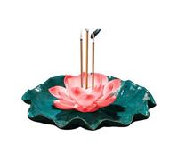 Brûleurs d ' encens de en céramique pour bâtons/bobines/cônes de Fleurs, Attrape-Cendres Amovible, décorations d ' intérieur, brûleurs d ' encens en céramique avec Supports de