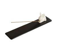 Brûleurs de Porte-encens, Porte-encens pour bâton, Porte-bâtons en céramique Attrape-Cendres méditations/Salle de Yoga en céramique