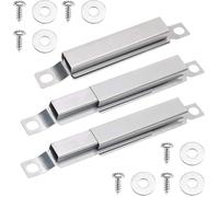 Brûleurs de Rechange en Acier Inoxydable, Kit de Brûleur Acier Inoxydable, Pièce de Rechange pour Barbecue, Tube Transversal, 3 Pcs