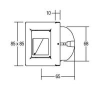 brumberg brumberg Applique LED encastrée murale 230V eds LF:ww 10129203 Quantité:1