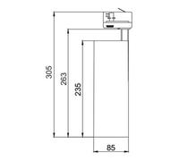 brumberg Brumberg Leuchten Projecteur LED sur rail 3000K noir 88397183 Quantité:1